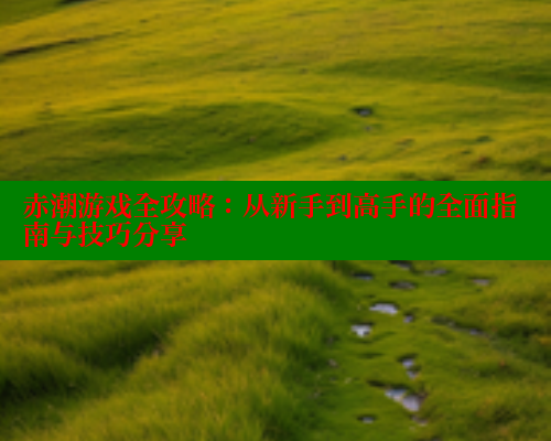 赤潮游戏全攻略:从新手到高手的全面指南与技巧分享 成人春水堂 第1张 赤潮游戏全攻略:从新手到高手的全面指南与技巧分享 成人春水堂 第1张