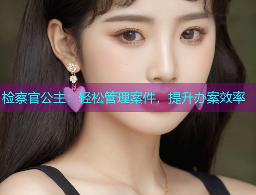 检察官公主:轻松管理案件,提升办案效率