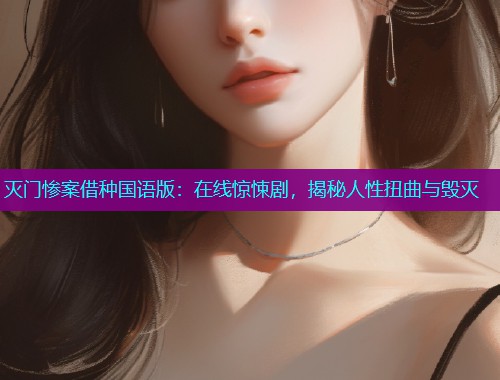 灭门惨案借种国语版:在线惊悚剧,揭秘人性扭曲与毁灭